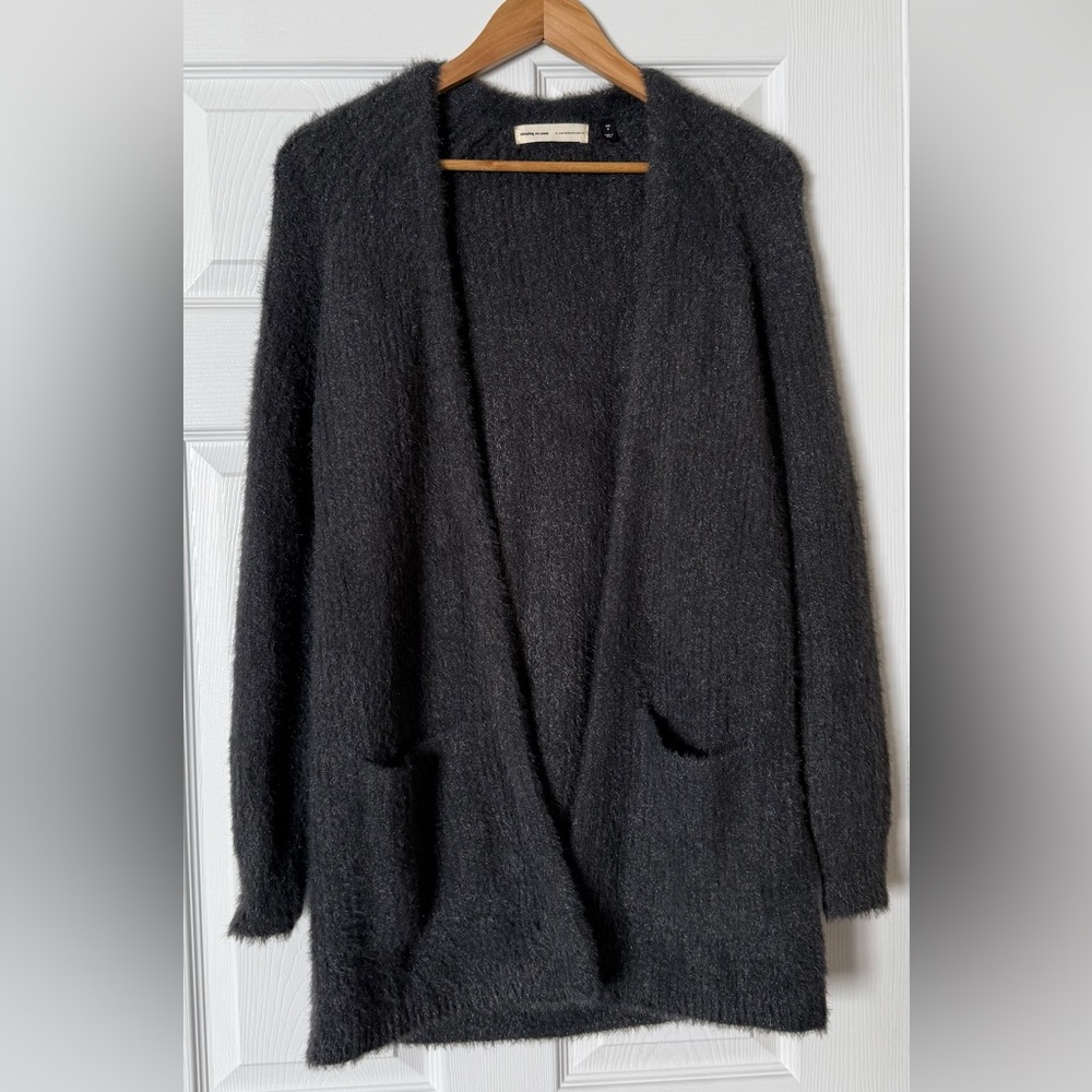 Anthropologie Sleeping on Snow Oversized Cardigan